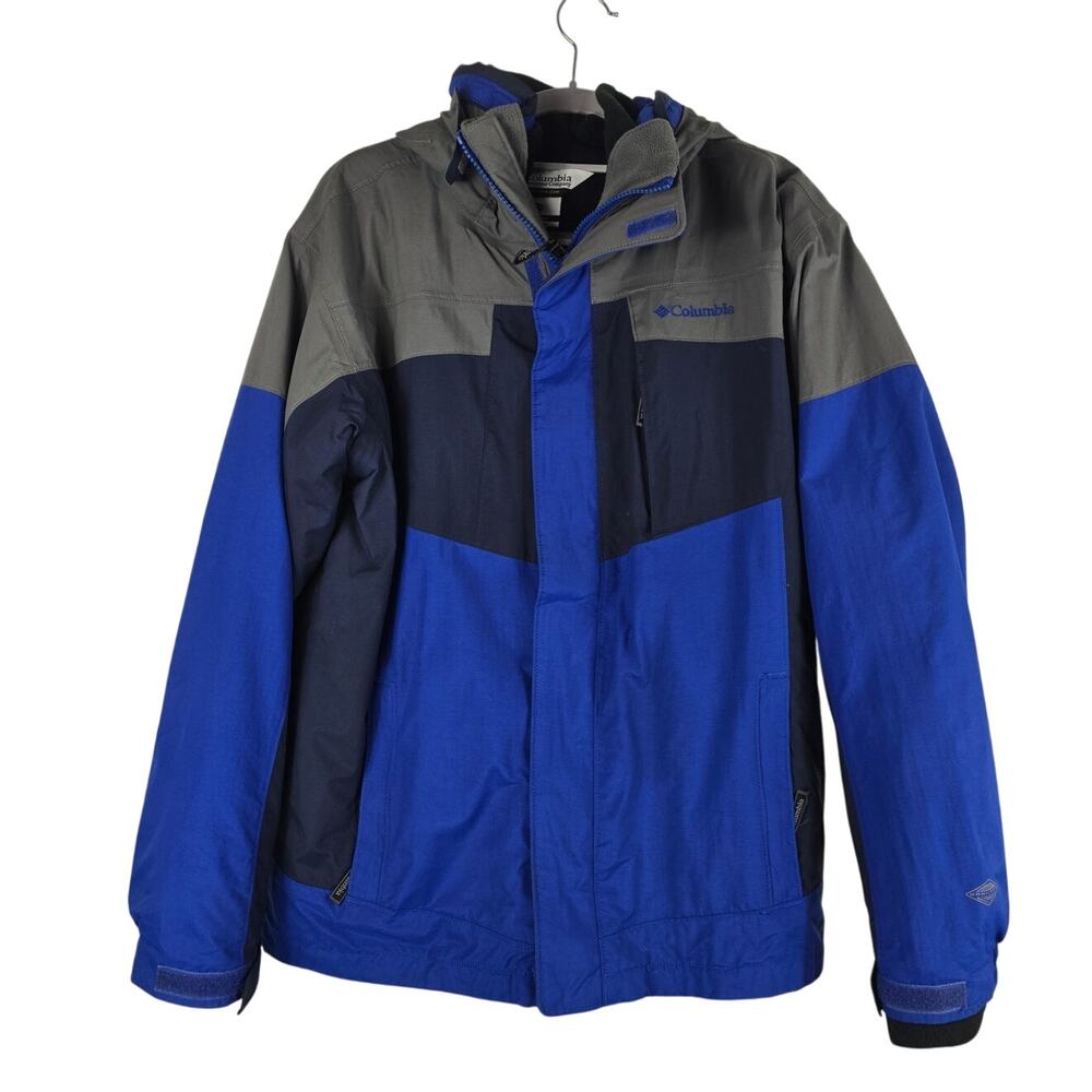 Columbia Interchange Inside Zip Off Vest Bugaboo Youth Boys Winter Jacket 18/20